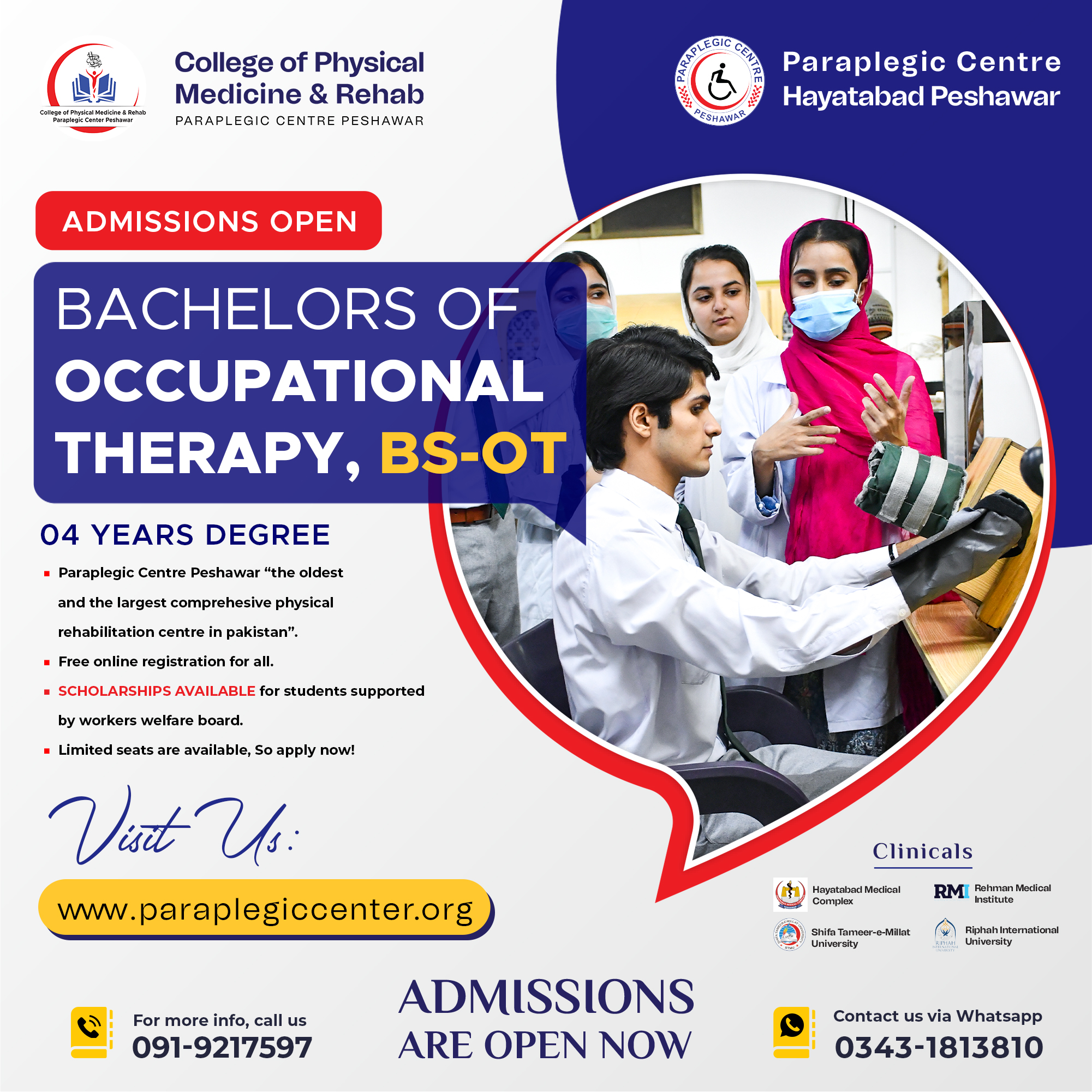 BS Occupational Therapy (BS-OT)